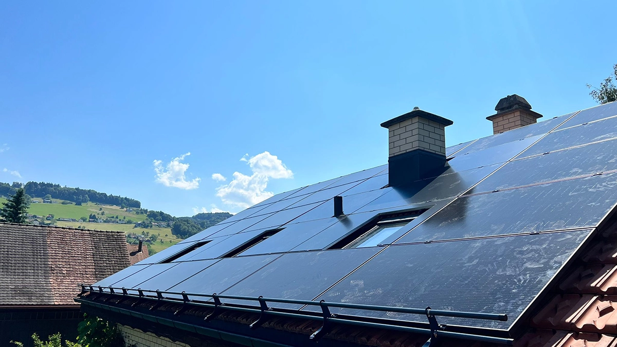 PV-Anlage Einfamilienhaus Pedrazzini