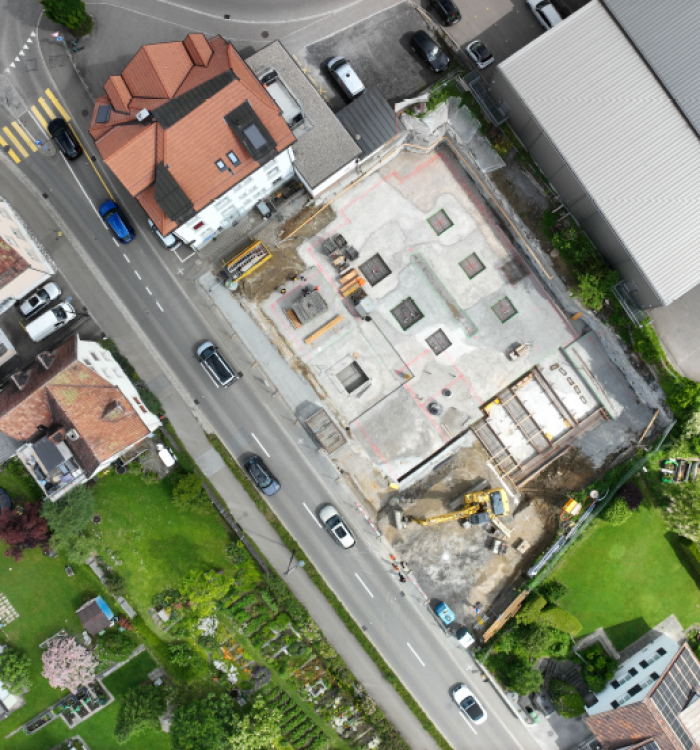 Neubau Mehrfamilienhaus Rosenegg